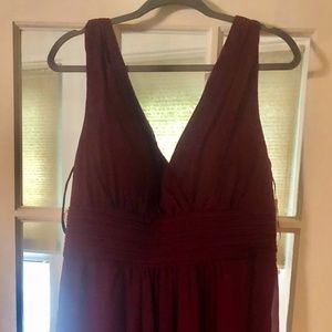 Bill Levkoff bridesmaid dress (new w/ tags/never worn) Size: 18 XL; Color: Wine